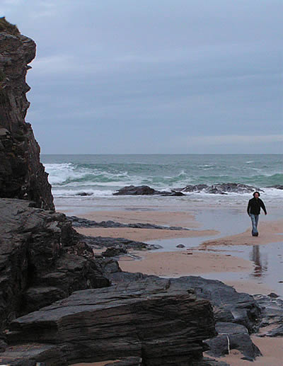 Trevone - a lovely beach in north Cornwall